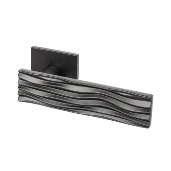 Дверная ручка на квадратном основании Armadillo K.YM.MERENGA BL-26 черный