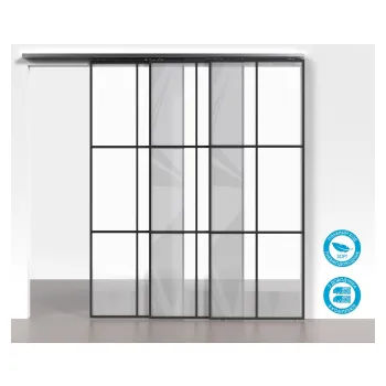 Комплект для профильных телескопических дверей Armadillo SLD.Comfort-PRO.SET5.PROF telescope/80