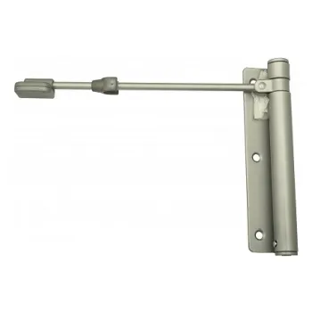 Доводчик дверной пружинный до 60кг Fratelli Cattini 114D (170x39мм) PM матовый платинум