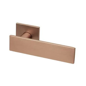 Дверная ручка на квадратном основании Armadillo K.YM.CASTELLA AC-9 медь