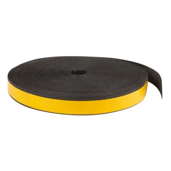 Терморасширяющийся уплотнитель Fuaro ISOLAR ECO 1000-15/B (толщ. 1 мм, шир. 15 мм, длина 20м), черный