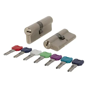 Цилиндровый механизм Punto MaxPro7000Key100mm(45+10+45) SN никель 7key