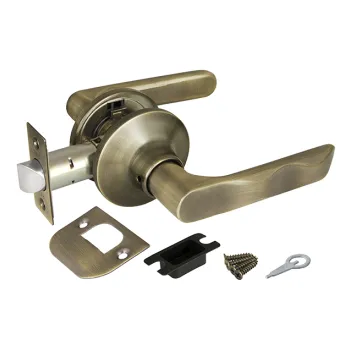 Ручка защелка Punto 6024 AB-P (без фик.) бронза