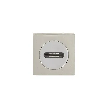 Накладка под сувальдный ключ Fuaro SC.K.KM52 (SC KM) SN/CP-3 матовый никель/хром