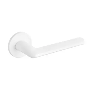 Дверная ручка Tupai на круглом основании 3098 R 5S-152 белый