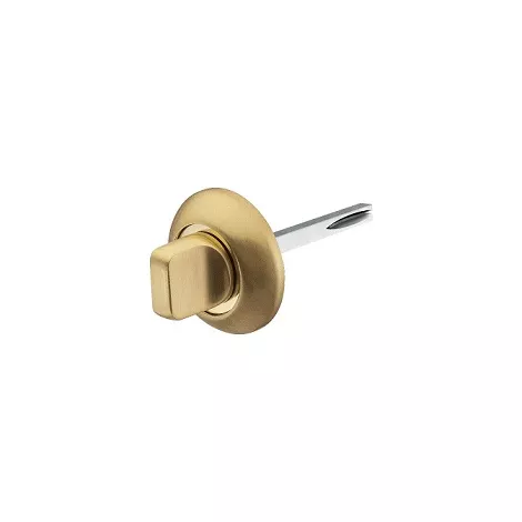 Ручка поворотная на круглом основании Fuaro BKW8.R.RM54 (BKW8 RM) SG/GP-4 матовое золото/золото