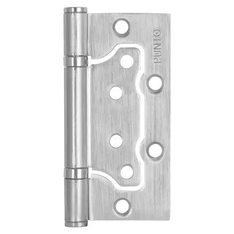 Петля универсальная без врезки Punto IN4200W SC (200-2B 100x2,5) мат. хром