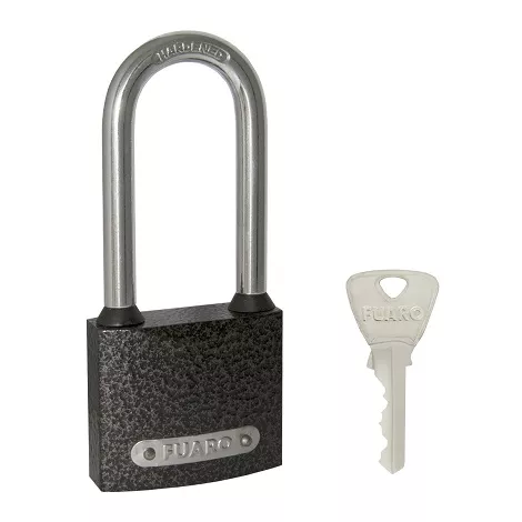 Замок навесной Fuaro PL-UNI-0163-L (PL-01-63-L) 3key англ. /коробка