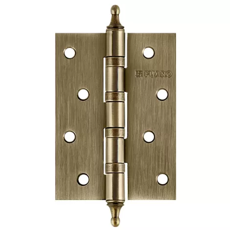 Петля универсальная Fuaro IN4400UA-BL AB (4BB/A/BL 100x75x2,5) бронза БЛИСТЕР