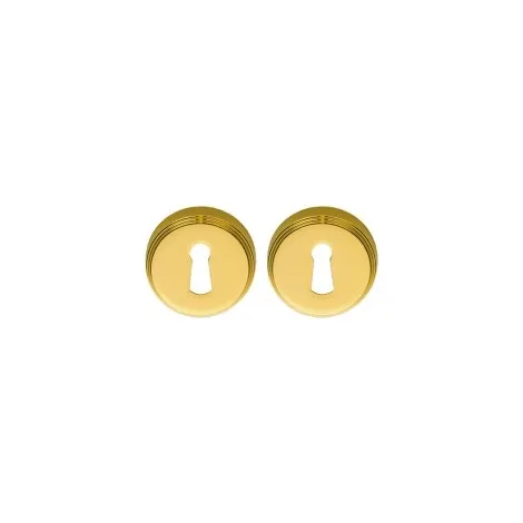Накладка под ключ Буратино на круглом основании Colombo CD 1003 BB полированная латунь