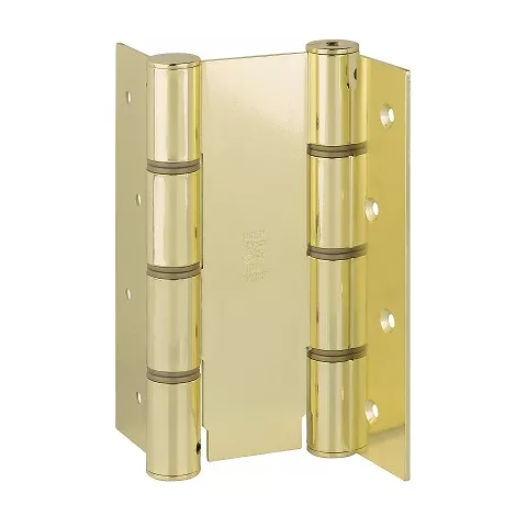 CODE 87 LO 155-50 Дверная петля пружинная двусторонняя ALDEGHI 155x50 полированная латунь