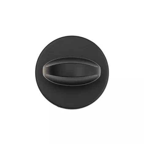Фиксатор поворотный на круглом основании Fratelli Cattini WC 7.7-NM матовый черный