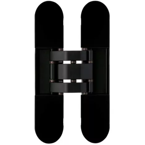 Петля скрытой установки универсальная Otlav Invisacta 3D (120x23 мм) 60кг черный ч/о