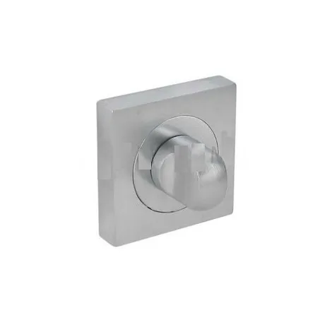 Фиксатор на квадратной розетке Sicma WC Si CS 45x45 mm матовый хром