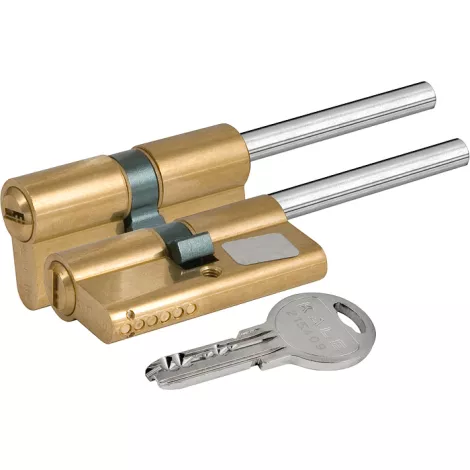 Цилиндровый механизм (шток) 164 BH/100 (40+10+50) mm латунь 5 кл.