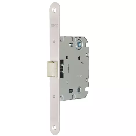 Защелка врезная Punto PLASTPL70X-R20 (PL70X-R20 SN) (врезная) SN мат. никель упаковка