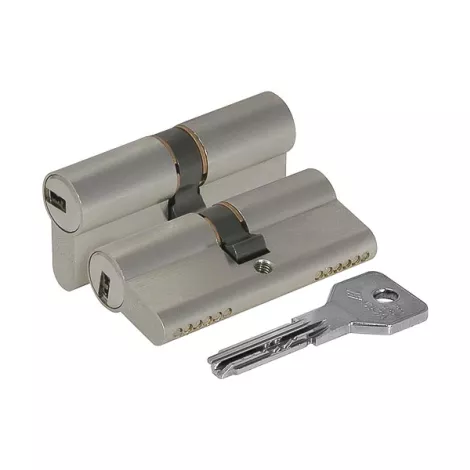 Цилиндровый механизм Cisa (Чиза) ASIX OE300-19.12 (80 мм/30+10+40), НИКЕЛЬ (DIS)