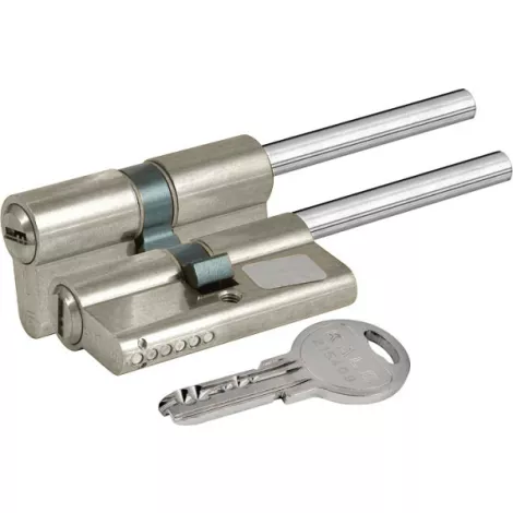 Цилиндровый механизм (шток) 164 BH/100 (40+10+50) mm никель 5 кл.