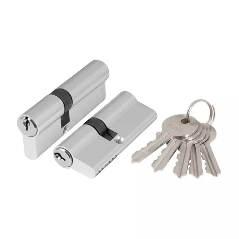 Цилиндровый механизм Ajax (Аякс) AX100/60 mm (25+10+25) CP хром 5 кл.