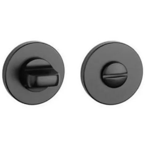 Фиксатор поворотный на круглом основании APRILE WC R 5S BLACK черный