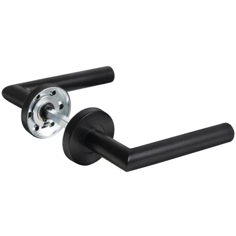 Ручка раздельная Fuaro R.DSS201-0204/19 black (INOX 201)