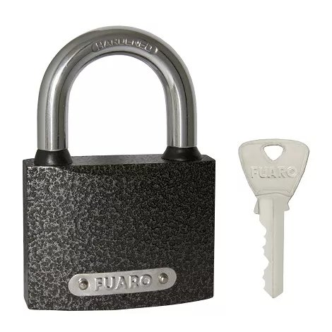 Замок навесной Fuaro PL-UNI-0175 (PL-01-75) 3key англ. /коробка