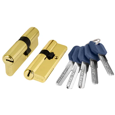 Цилиндровый механизм Punto (Z400/60) Z4000Key60(25+10+25) PB латунь