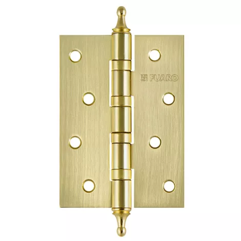 Петля универсальная Fuaro IN4400UA-BL SB (4BB/A/BL 100x75x2,5) матовое золото БЛИСТЕР