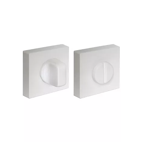 Фиксатор поворотный на квадратном основании Fuaro BK6.K.DM51 (BK6 DM) WH-19 белый