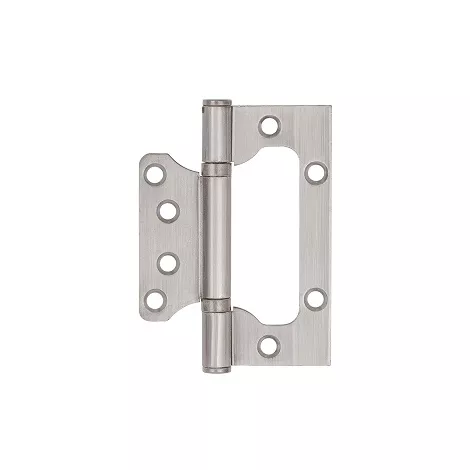 Петля универсальная без врезки Ajax IN4000W SN (100/P-2B 100x2,3) матовый никель