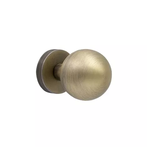 Ручка кноб поворотная Pirouette ORION L146 ANTIQUE BRONZE античная бронза