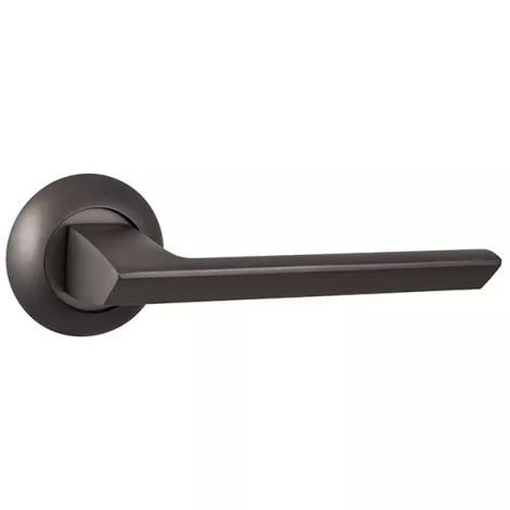 Дверная ручка на круглом основании Punto R.TL54.BLADE (BLADE TL) GR-23 графит