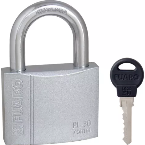 Замок навесной Fuaro PL-PROTEC-3075 3key (PL-3075) англ. /блистер