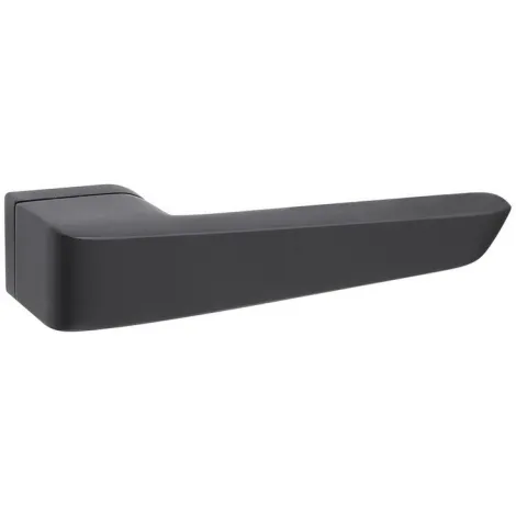 Дверная ручка на квадратном основании Fimet Infinity 1501/239 NO черный