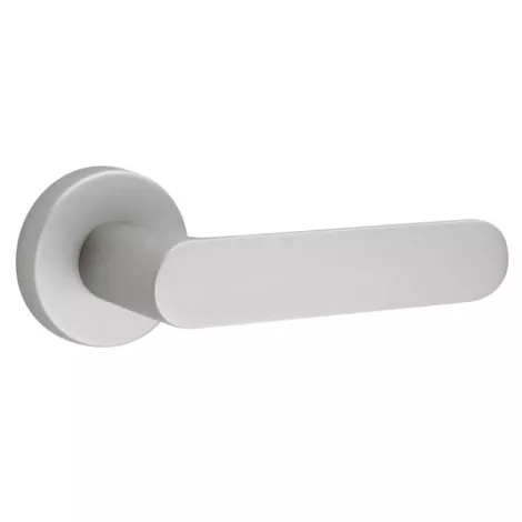 Дверная ручка на круглом основании Fimet Shape 1320/232 F16 матовый хром