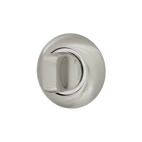 Ручка поворотная Armadillo WC-BOLT BKW8-1SN/CP-3 матовый никель/хром, без отв.