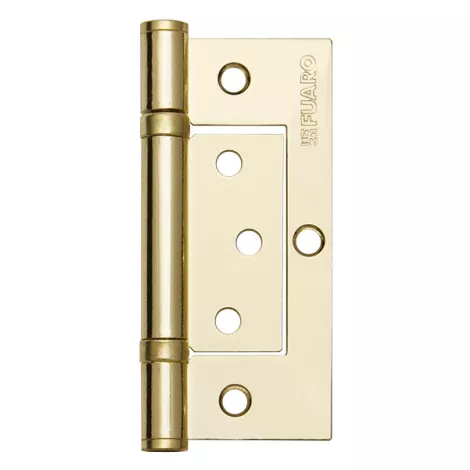 Петля универсальная Fuaro без врезки 300-2BB/BL 100x2,5 PB (латунь) БЛИСТЕР