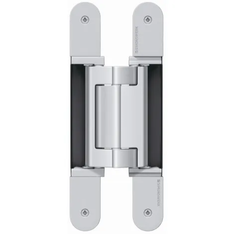 Петля скрытая универсальная SIMONSWERK TECTUS TE 640 3D A8 до 160 кг матовый хром 
