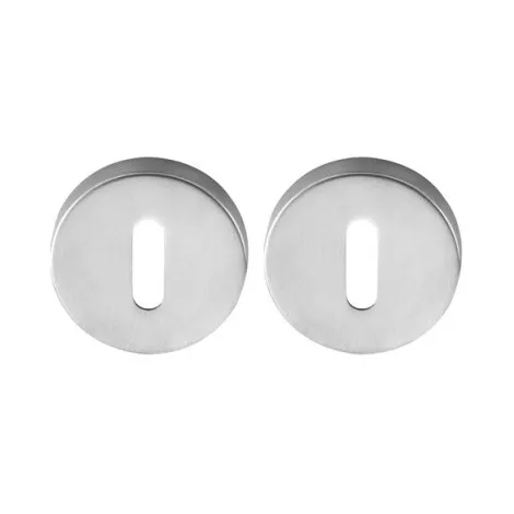 Накладка под ключ Буратино на круглом основании Colombo CD 1043 матовый хром