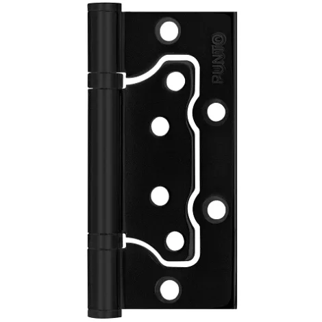 Петля универсальная без врезки Punto IN4200W BL (200-2B 100x2,5) черный