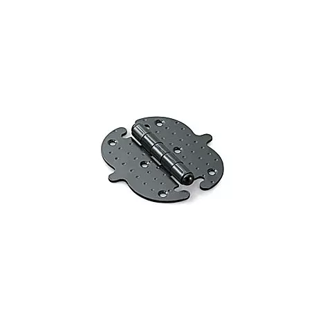 Петля накладная фигурная Stant ПН5-110 матовый черный 