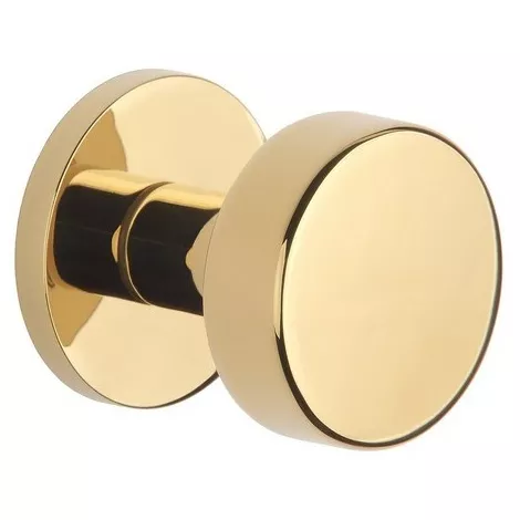 Дверная ручка на круглом основании APRILE RUTA R 7S GOLD PVD золото