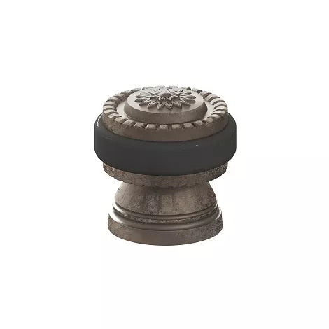 Упор дверной Armadillo DH062 CL/AS-9 Античное серебро