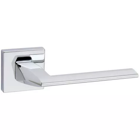 Дверная ручка на квадратном основании Fimet Pura 1352/204 F04 полированный хром