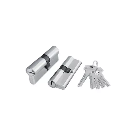 Цилиндровый механизм Fuaro (200 ZA/80) 2000ZAKey80(30+10+40) CP хром 5Key