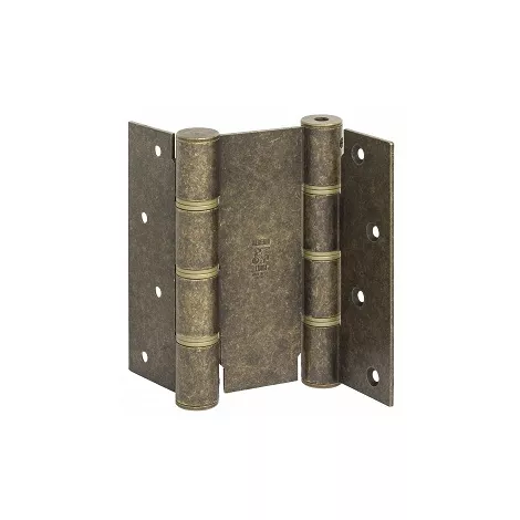 CODE 87 OA 155-30 Дверная петля пружинная двусторонняя ALDEGHI 155x30 античная бронза
