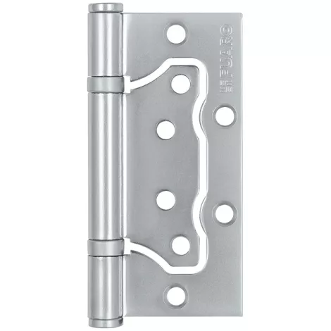 Петля универсальная Fuaro без врезки IN4500W-BL PC (500-2BB/BL 100x2,5) перламутровый хром БЛИСТЕР