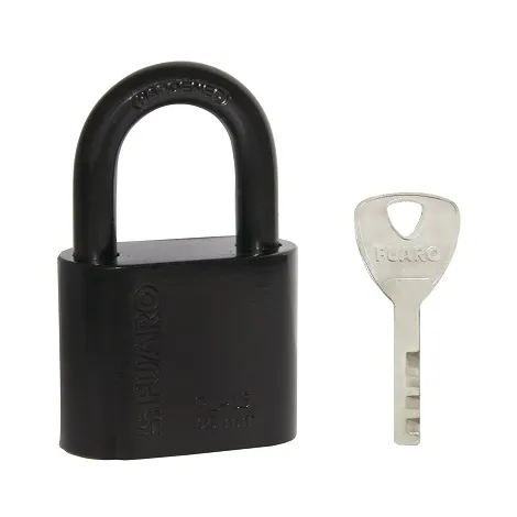 Замок навесной Fuaro PL-WEATHER-1540 Black 4 fin key ( PL-15-40) диск. /блистер