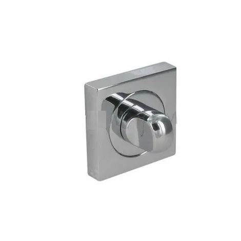 Фиксатор на квадратной розетке Sicma WC Si CL 45x45 mm полированный хром