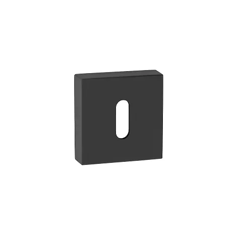 Накладка под ключ Буратино на квадратном основании Frascio KEY 50 Q чёрный